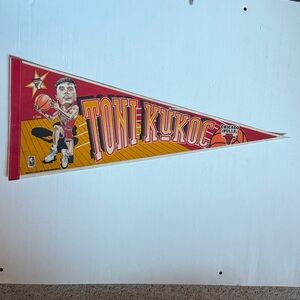 1990's Toni Kukoc / Chicago Bulls Player Pennant by WinCraft